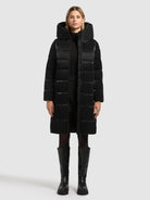 khujo-coat-jilias6-shiny-black-steppmantel image 6