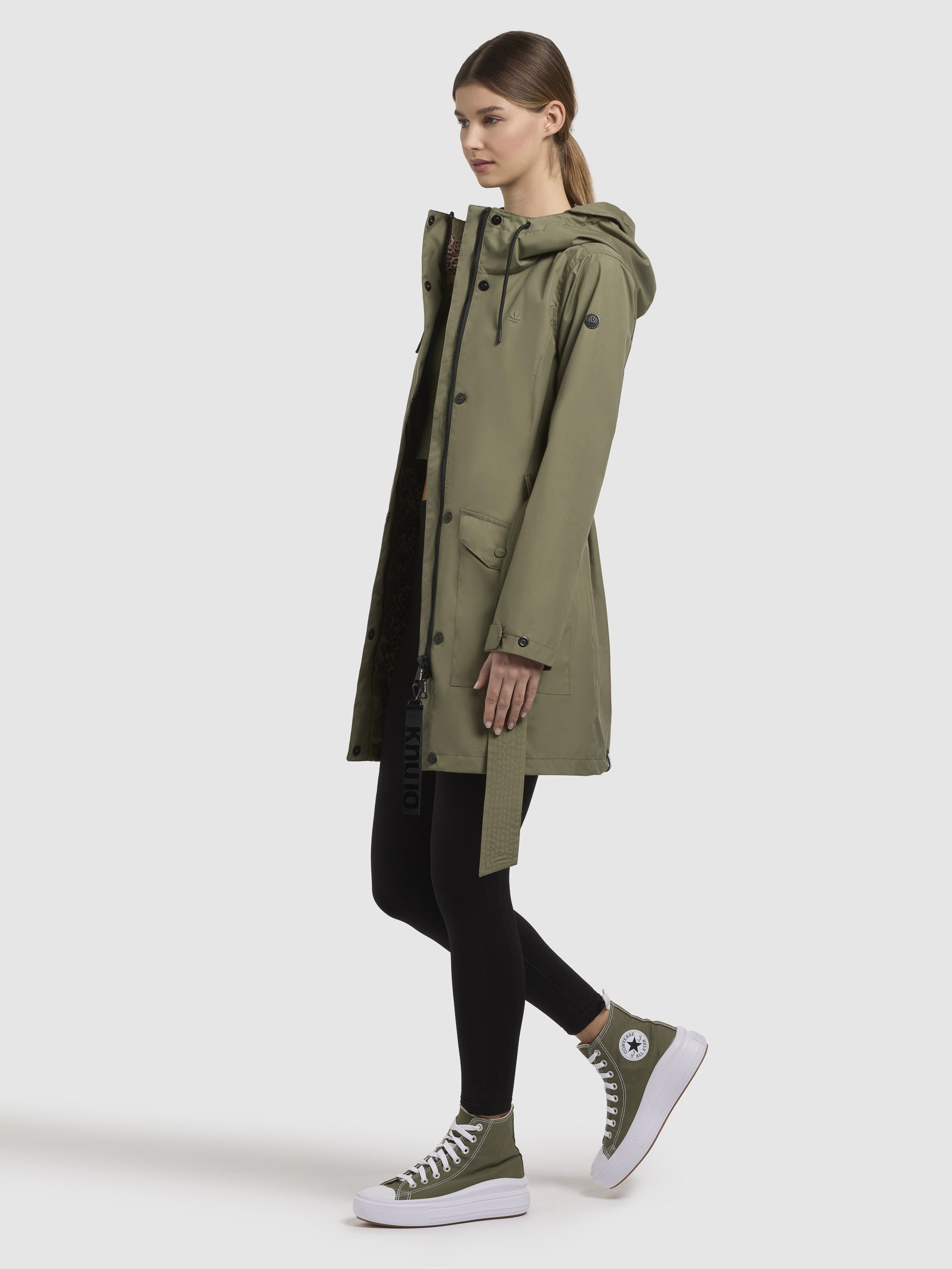 khujo-jacke-mosti-helloliv-sommerparka-trenchcoat-damen-mit-g-rtel image 2