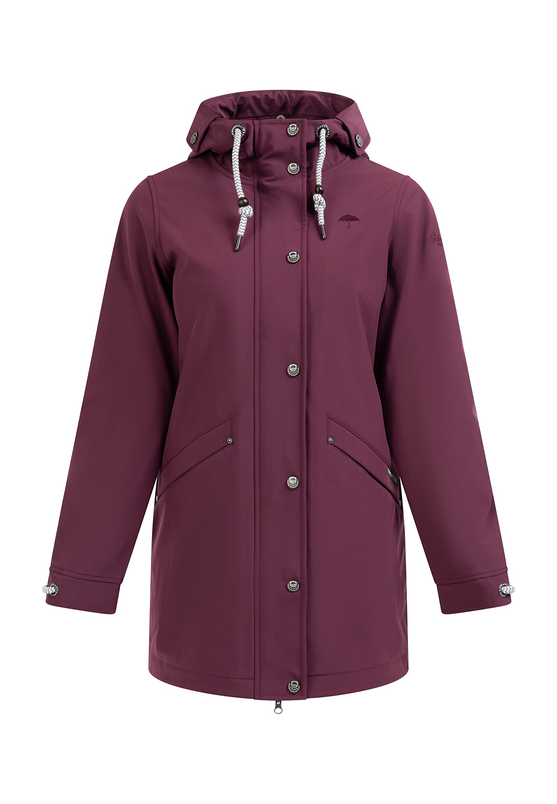 schmuddelwedda-damen-kurzmantel-softshellmantel-mit-fleece-innenseite image 6