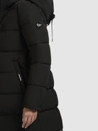 khujo-coat-faltd-damen-steppmantel-regular-fit-black image 8