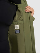 khujo-coat-nita4-fern-green-kurzmantel-tailliert-leicht image 8