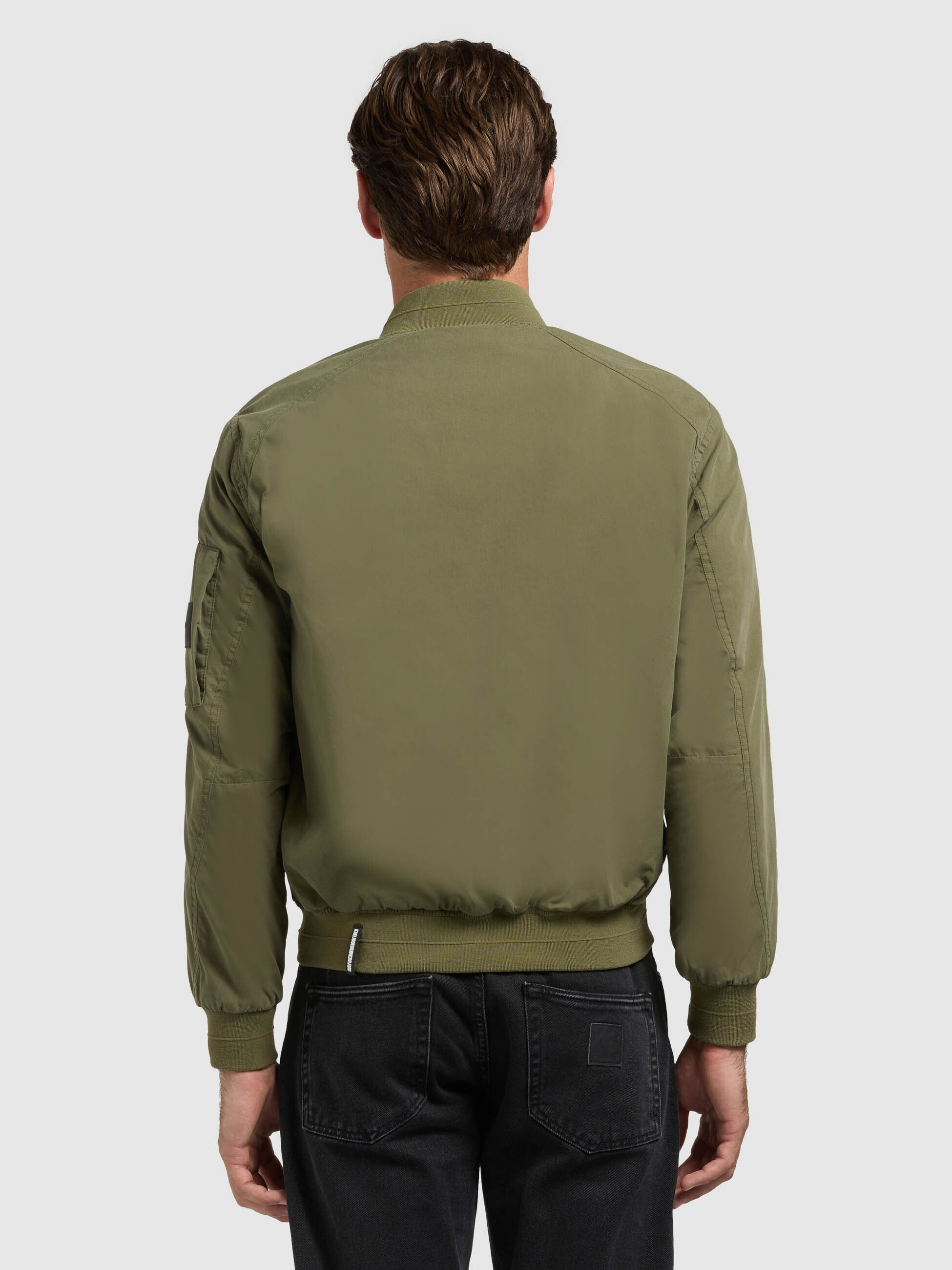 khujo-jacke-tawas-olive-bomberjacke image 3