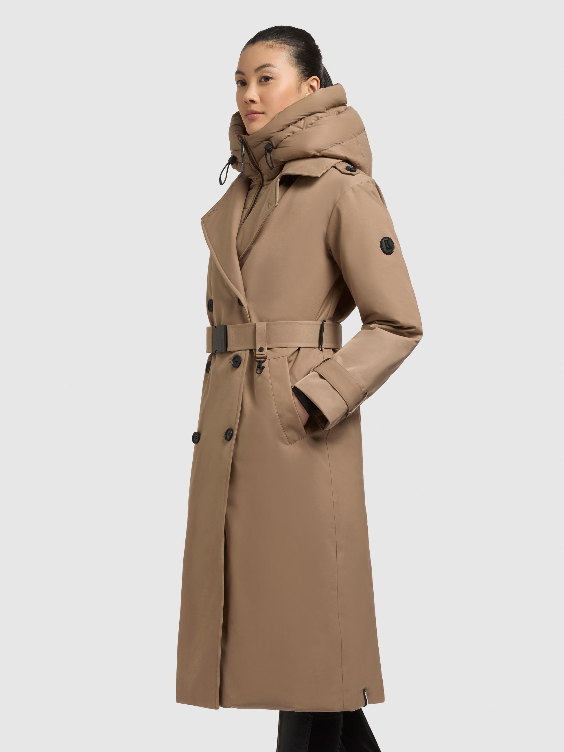 khujo-mantel-elena2-cookie-beige-knielanger-trench-wintermantel-damen-mit-g-rtel image 5