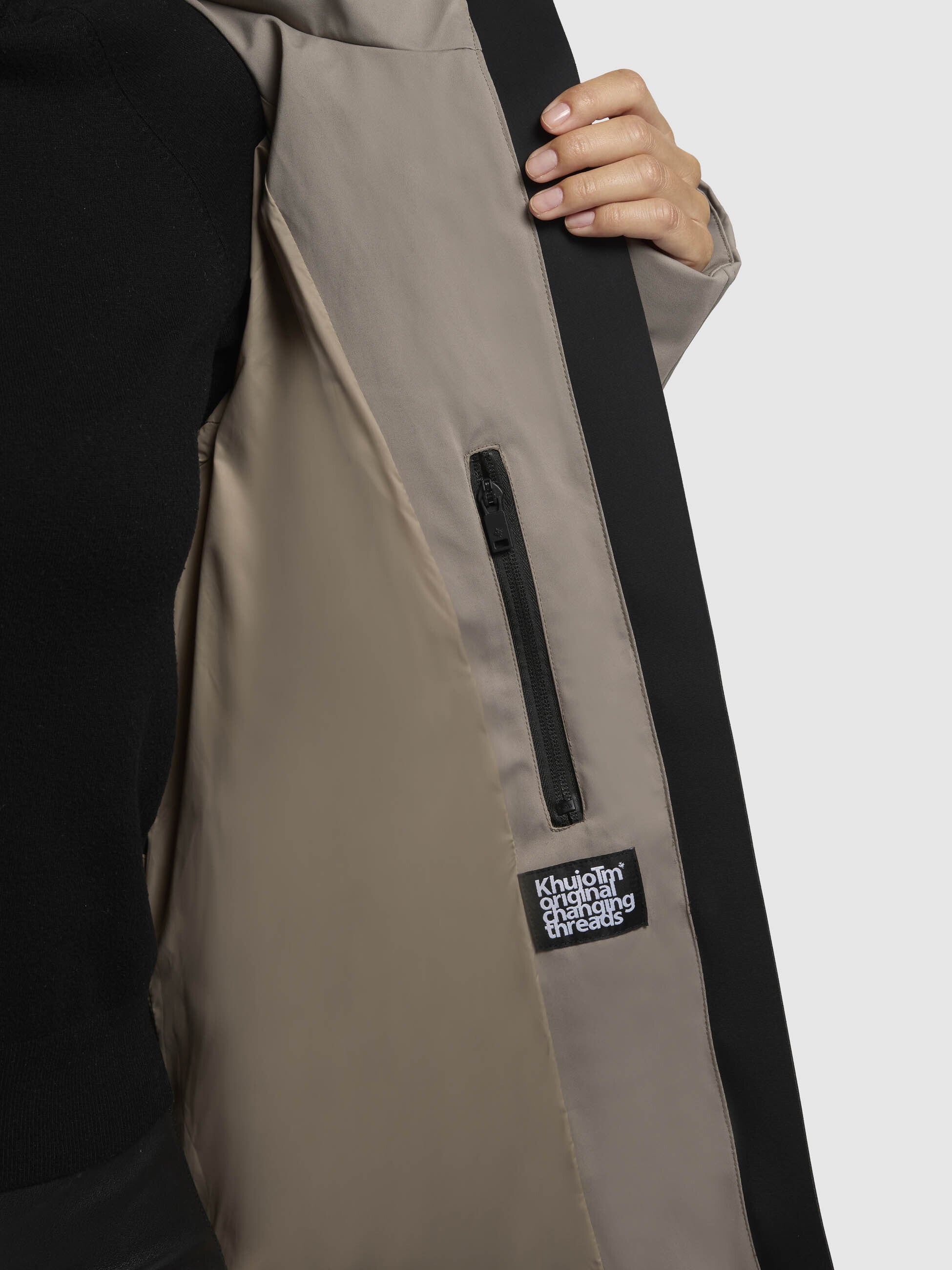 khujo-jacke-palla-graubeige-winterjacke-h-ftlang-f-r-damen image 8