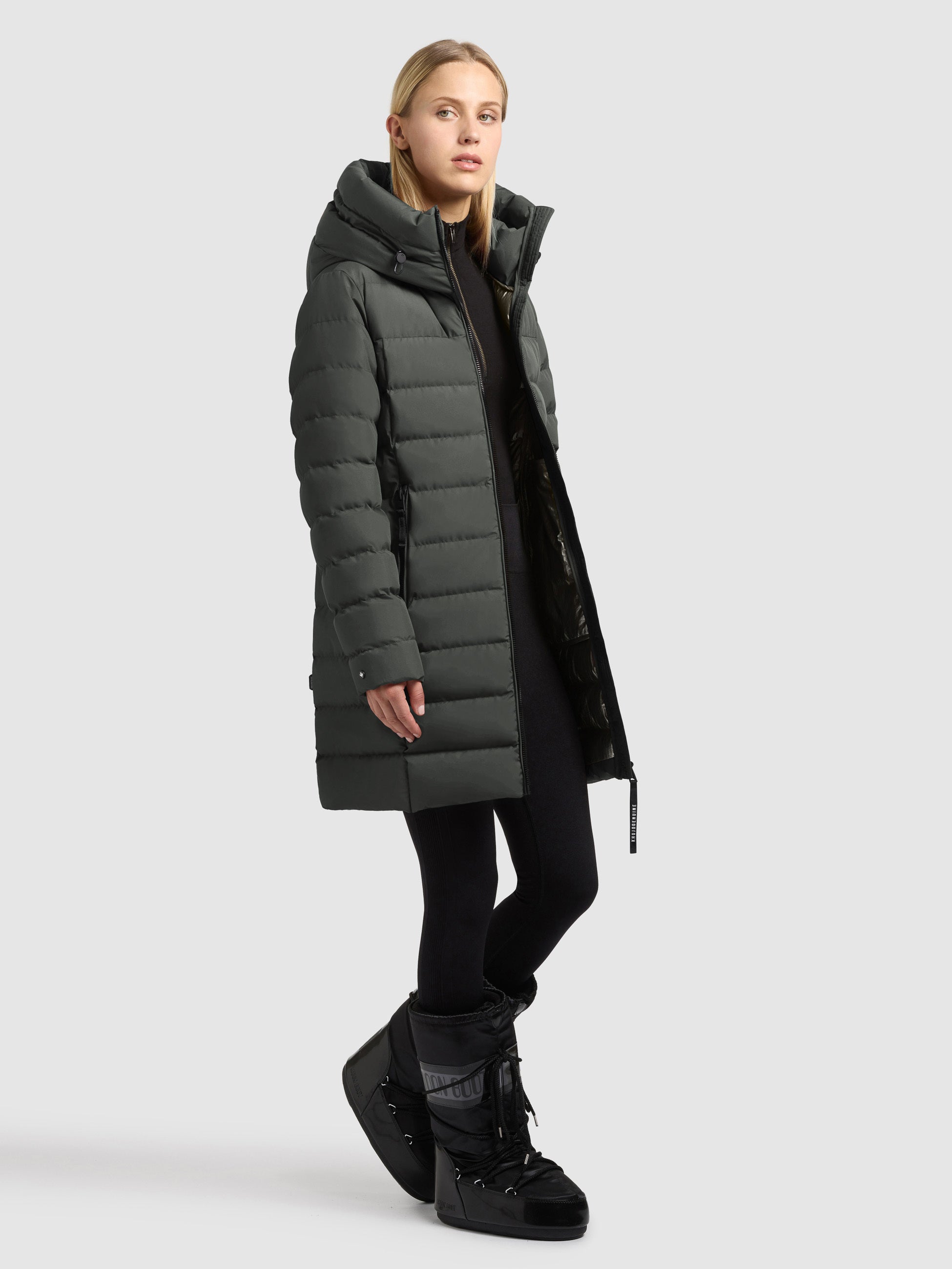 khujo-jacke-nekar-foam-green-steppjacke-mit-kapuze image 6
