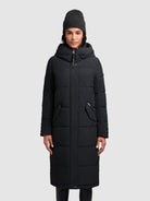 khujo-dairi-damen-coat-knielang-gesteppt-port-blue image 4
