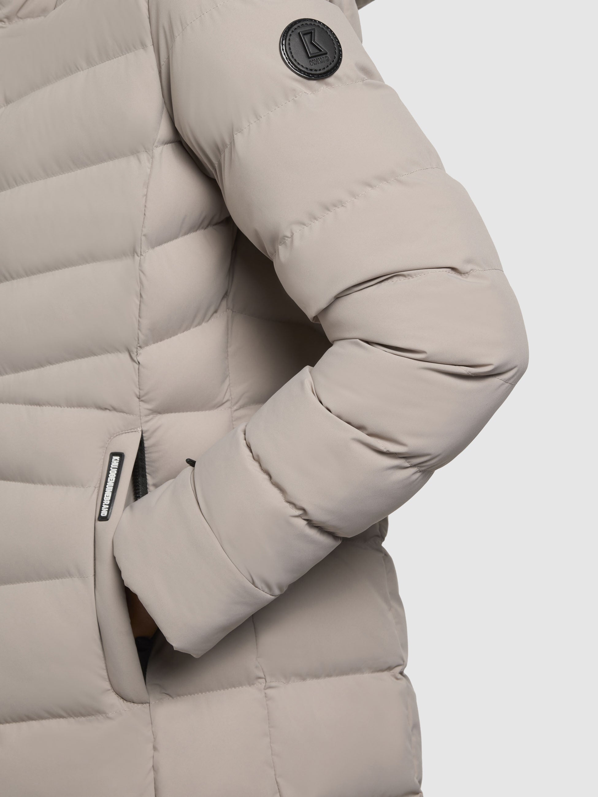 khujo-jacke-tuhani4-hellbeige-steppjacke-damen-leicht image 8