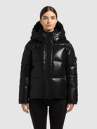 khujo-jacke-devina2-shiny-black-damen-winterjacke image 4