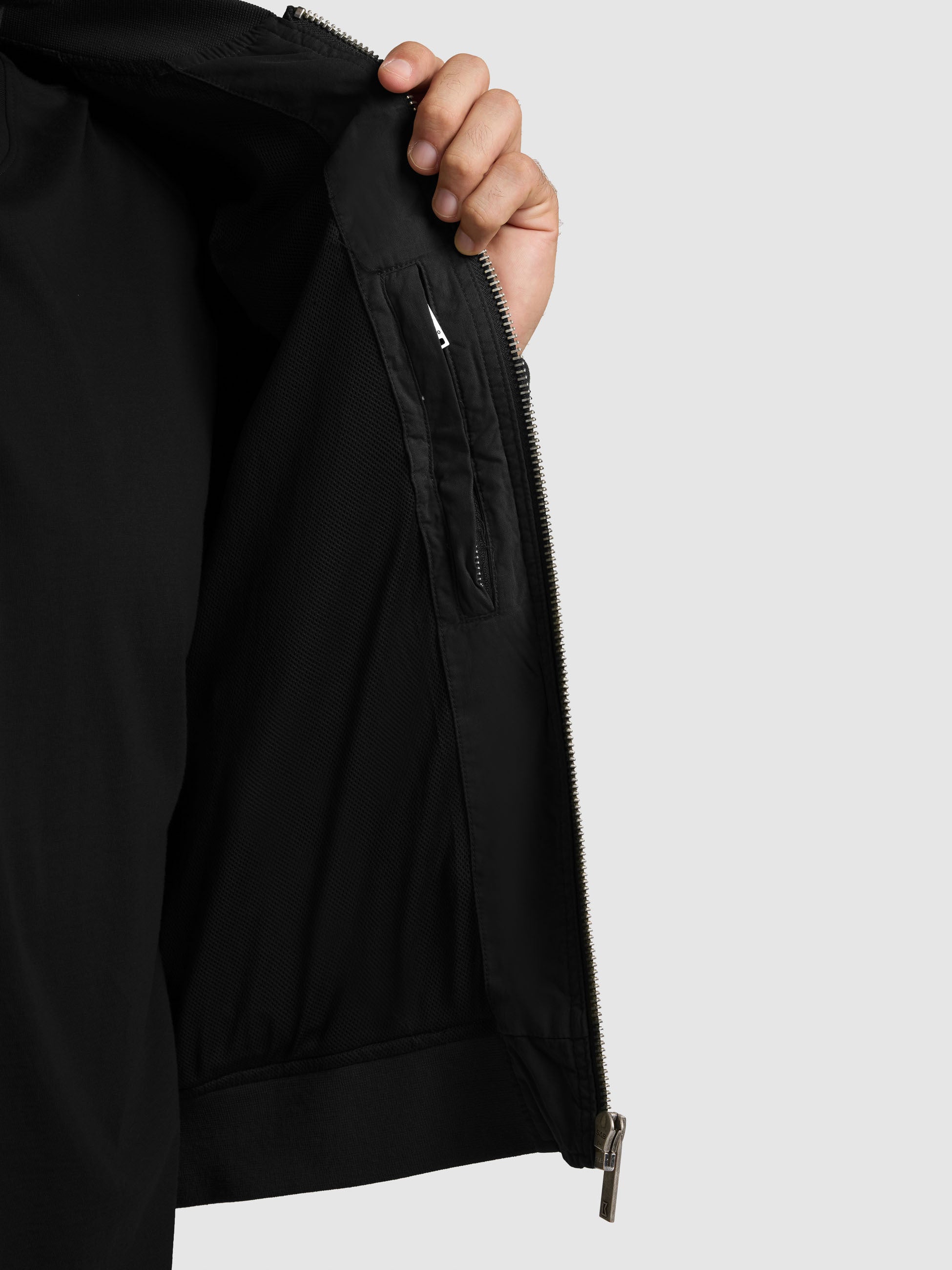 khujo-jacke-tawas-damen-bomberjacke-leicht-black image 8