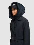 khujo-gora-damen-mantel-trenchcoat-port-blue-mit-steppeinsatz image 7