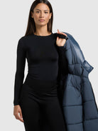 khujo-coat-nalu-dim-blue-knielanger-steppmantel-f-r-damen image 8