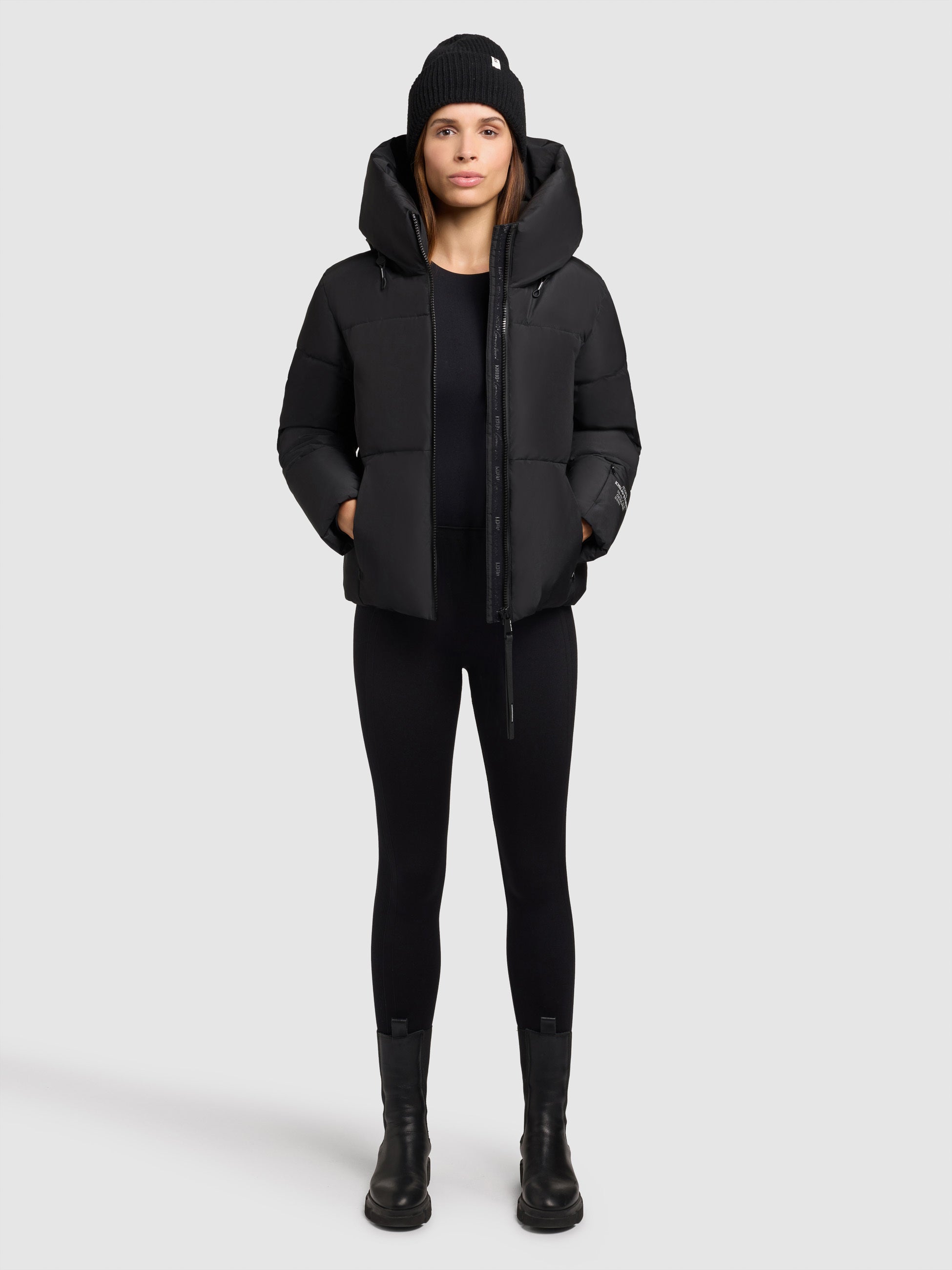 khujo-audrey-matt-damen-steppjacke-matt-black image 6
