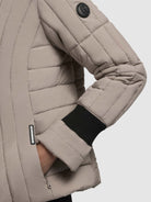 khujo-omni-steppjacke-gray-beige-cropped image 8