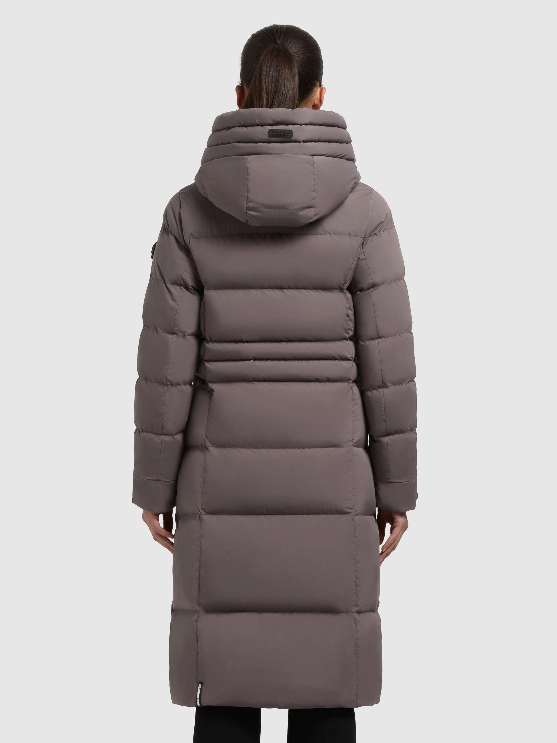khujo-mantel-enakh-graphite-grey-damen-steppmantel-knielang-slim-fit image 3