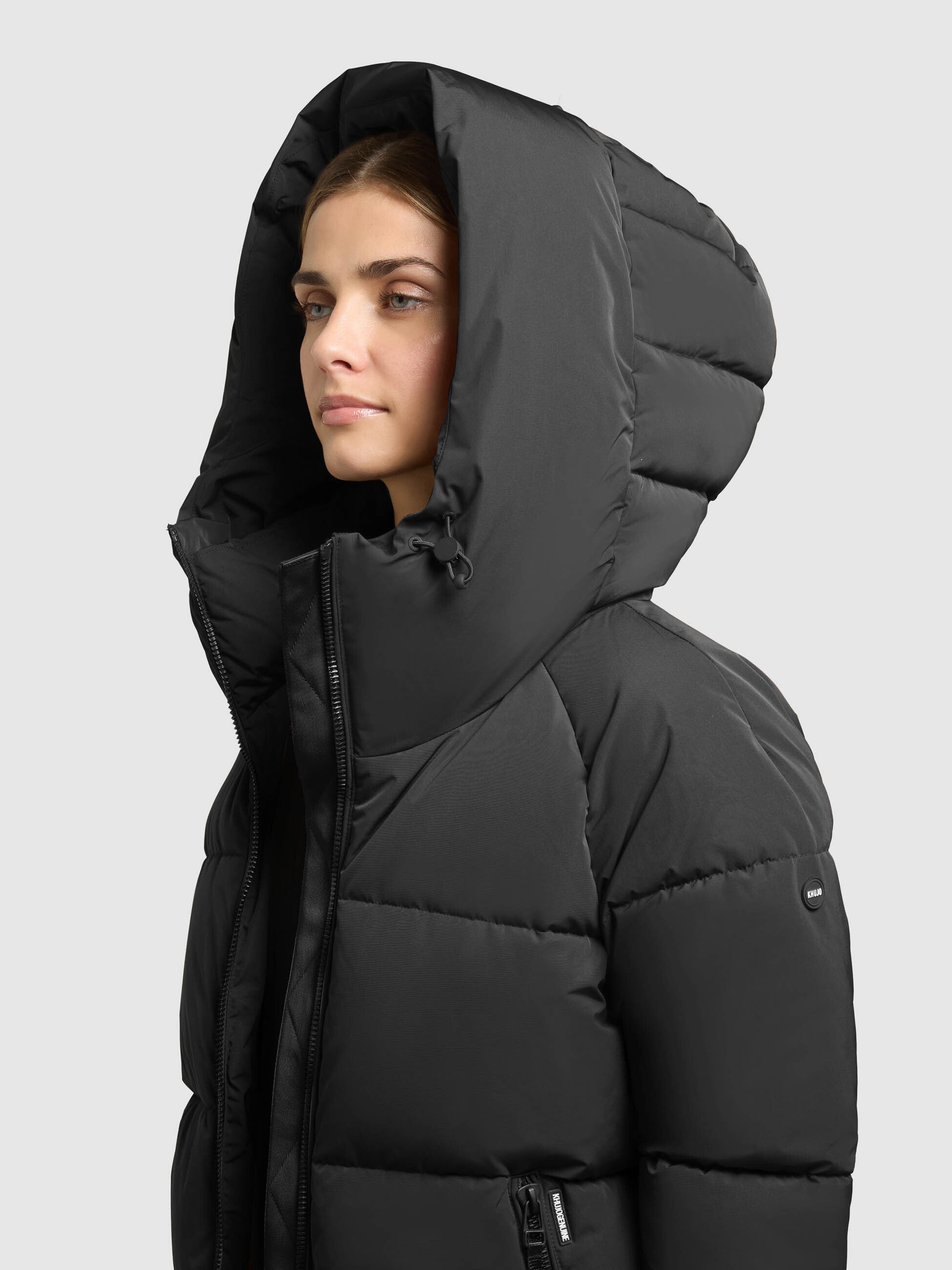 khujo-jacke-ono2-black-damen-steppjacke-h-ftlang-mit-kapuze image 7