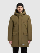 khujo-coat-figaro-scrub-green-wetterfester-parka-loose-fit image 4