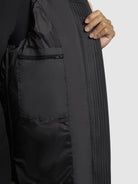 khujo-deria3-damen-mantel-slim-fit-dunkelgrau image 8
