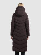 khujo-coat-stoane2-moody-plum-wadenlanger-damen-steppmantel-tailliert image 3