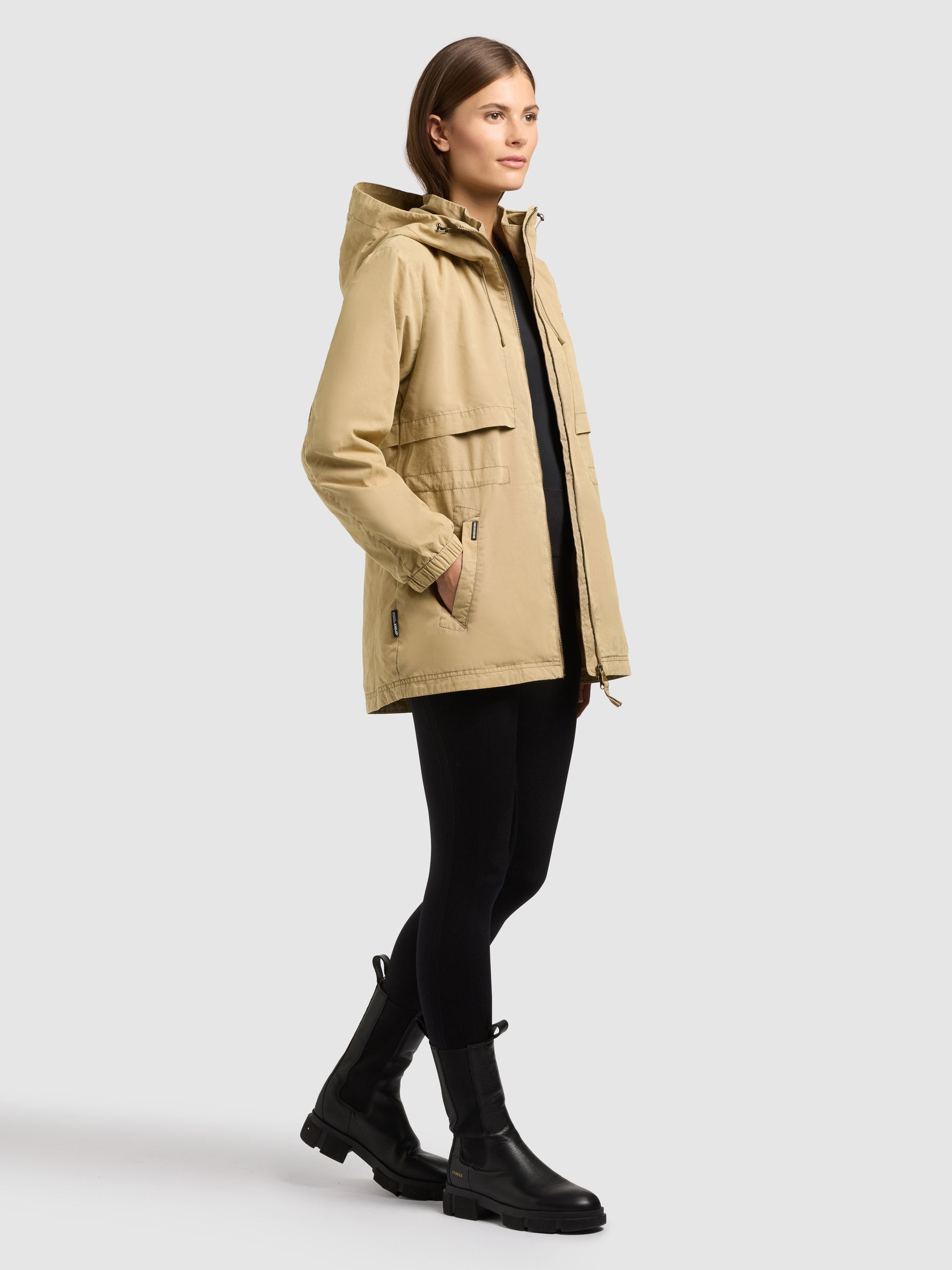 khujo-jacke-rania-damen-parka-latte-brown-regular-fit image 7