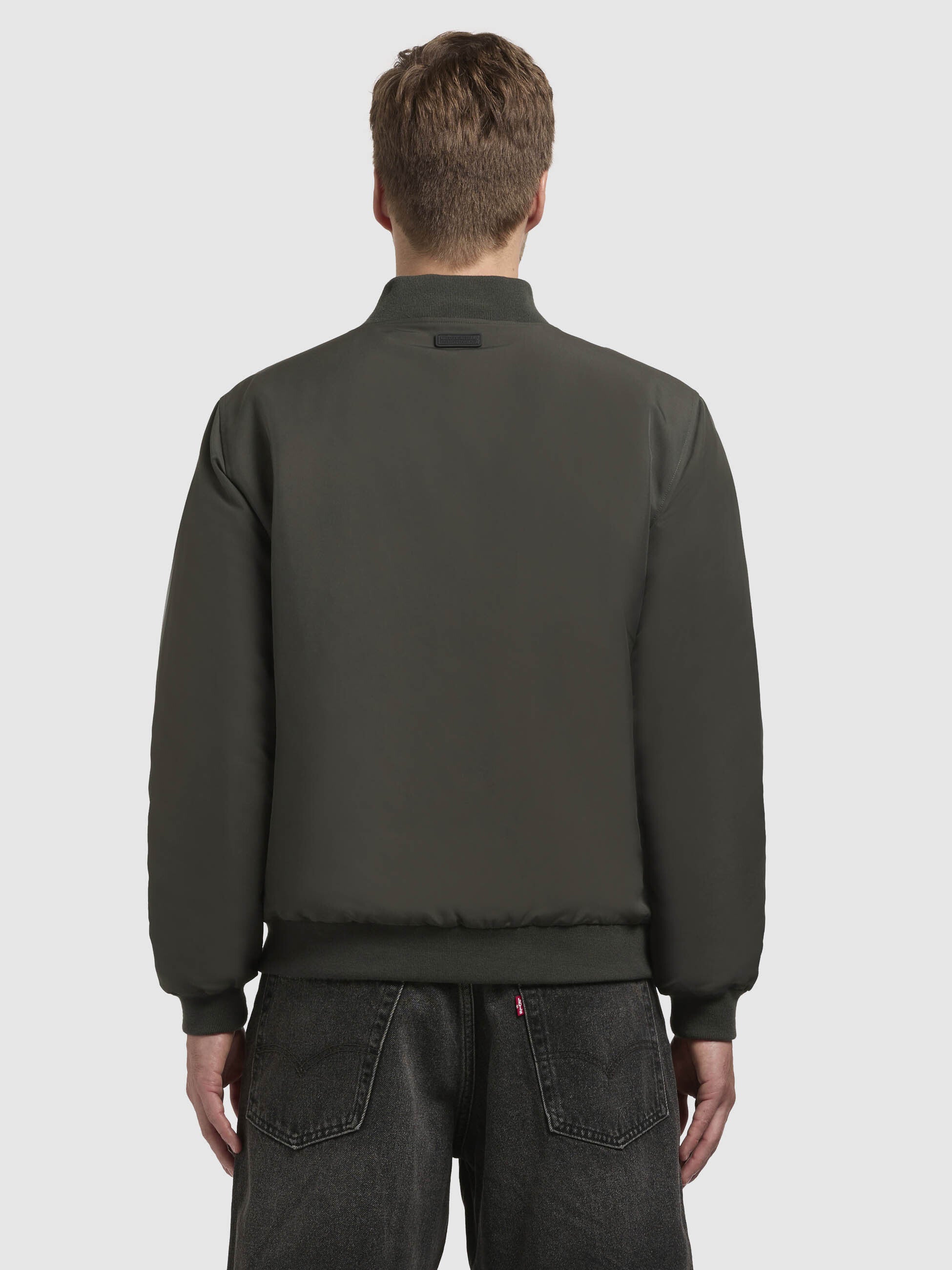 khujo-jacke-cicco-collegejacke-dunkelgr-n image 3