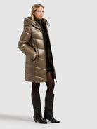 khujo-coat-adriana-cane-brown-steppmantel-slim-mit-einsatz image 6
