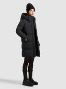 khujo-mantel-haya2-matt-obrage-grey-damen-winterjacke image 6