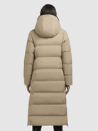 khujo-mayla2-sand-coat-damen-wadenlang-steppmantel image 3