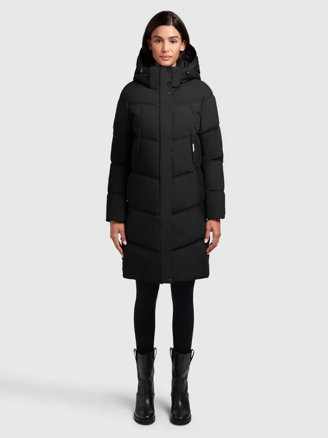 khujo-graya-black-damen-steppmantel-regular-fit-kurzmantel-schwarz image 1