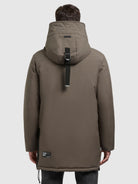 khujo-mantel-carl2-khaki-damen-winter-parka-loose-fit image 3