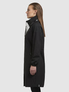 khujo-erthe-coat-black-leichter-damen-sommerparka-schwarz-regular-fit image 5