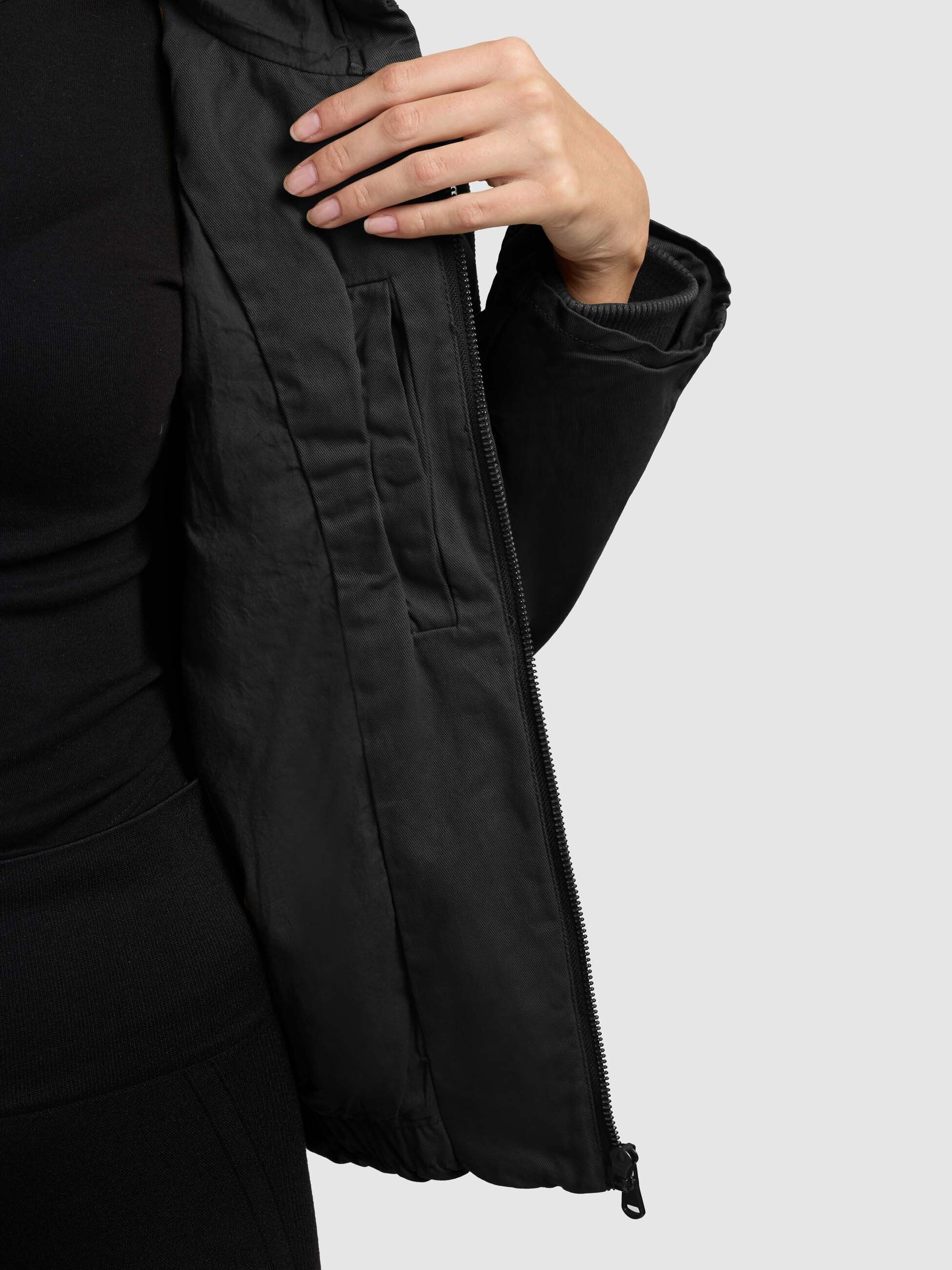 khujo-jacke-judy-black-blousonjacke-hoodie-jacke-f-r-damen image 7