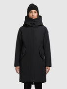 khujo-coat-webb-port-blue-kurzjacke-regular-fit image 4