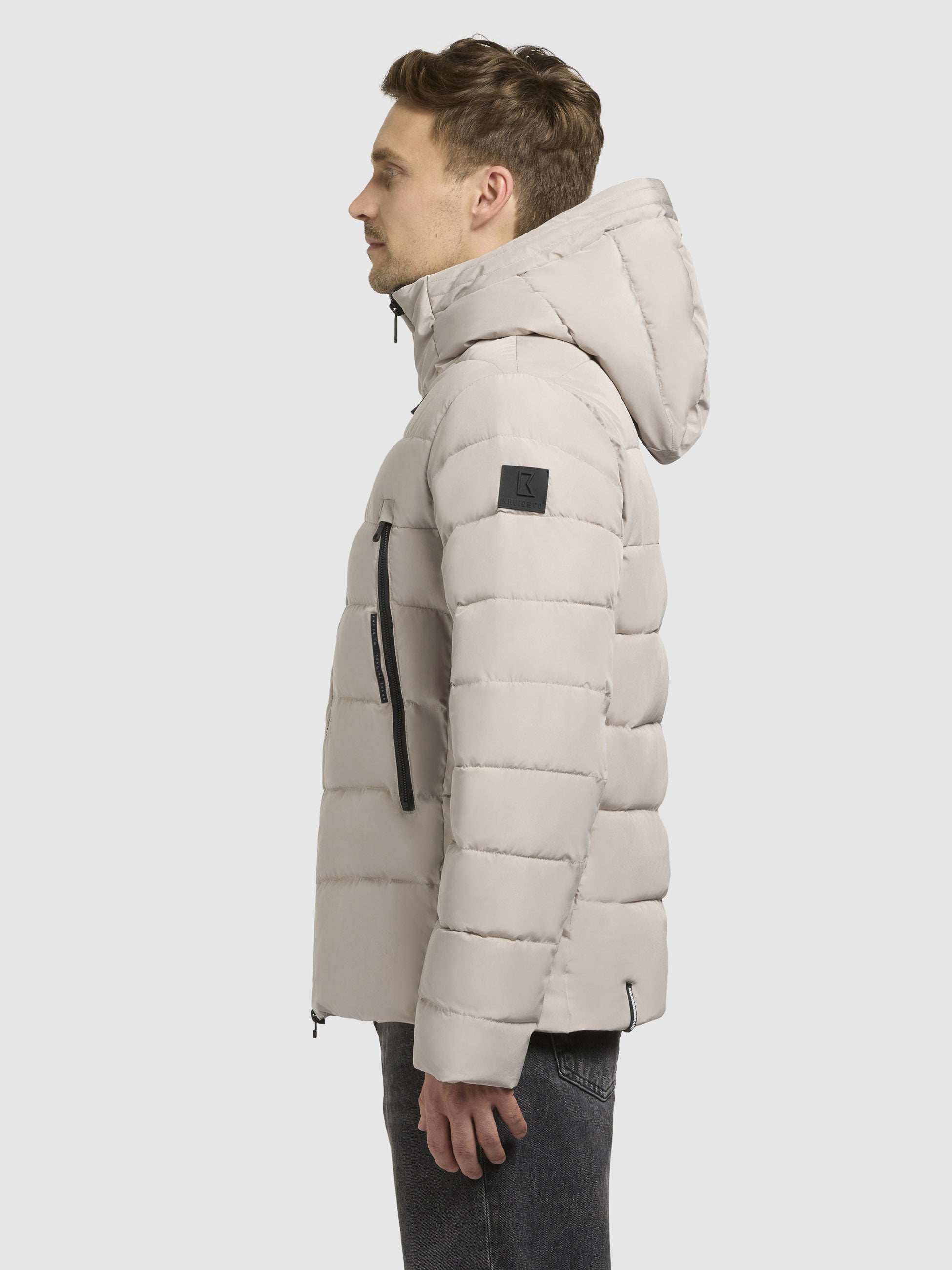 khujo-jacke-wou-hellgrau-h-ftlange-steppjacke-mit-kapuze image 5