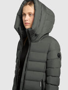 khujo-jacke-nekar-foam-green-damen-steppjacke-mit-kapuze image 7