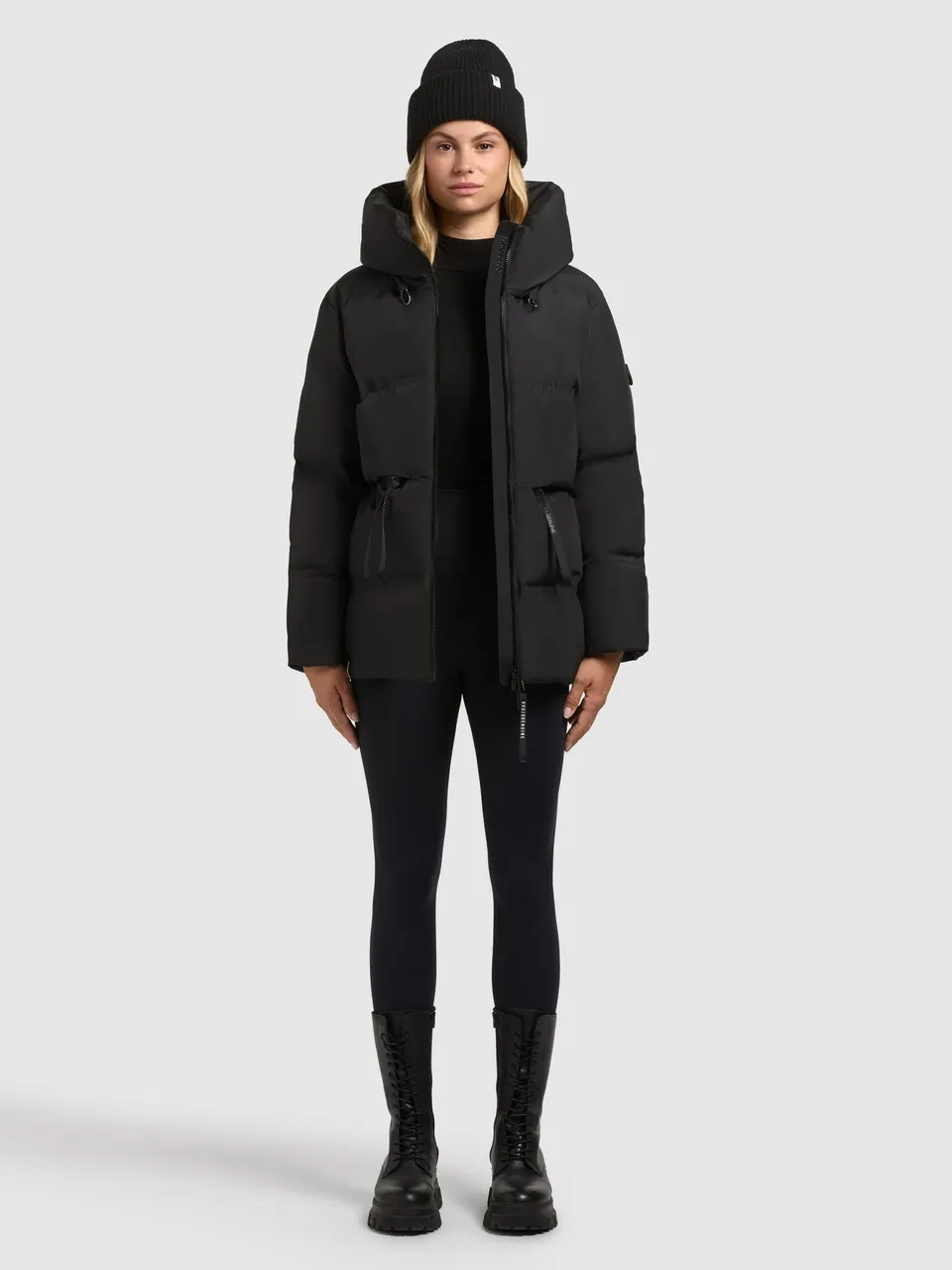 khujo-ellis-damen-steppjacke-black image 1
