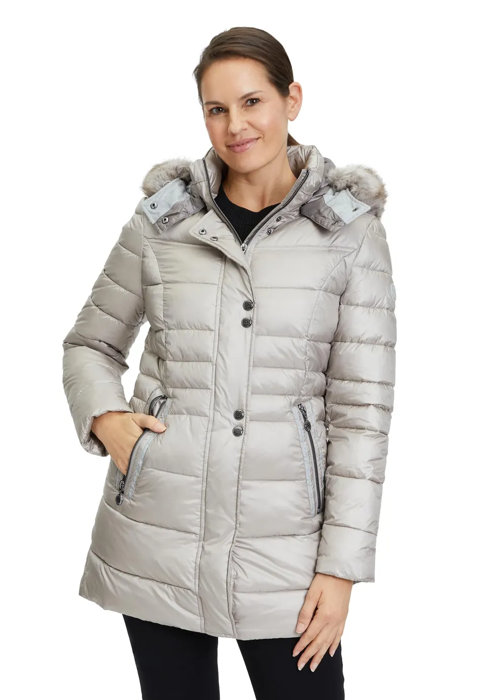 gil-bret-damen-lica-wattejacke-dark-beige-gr-44 image 1