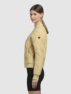 khujo-jacke-ange-gelbgr-n-kurze-bomber-steppjacke-regular-fit image 5