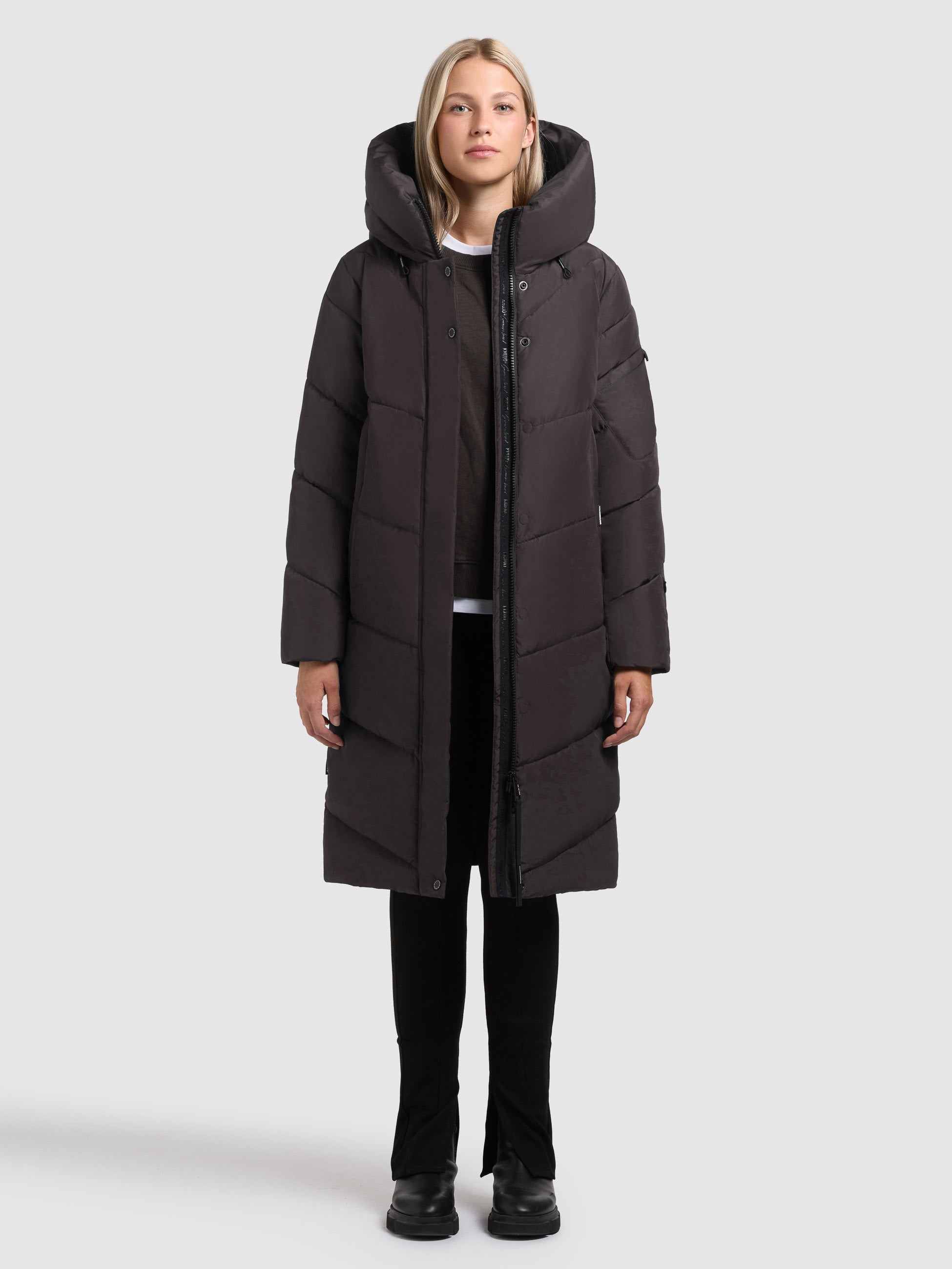 khujo-mantel-jange2-matt-graphite-grey-knielanger-wintermantel-im-loose-fit-f-r- image 1