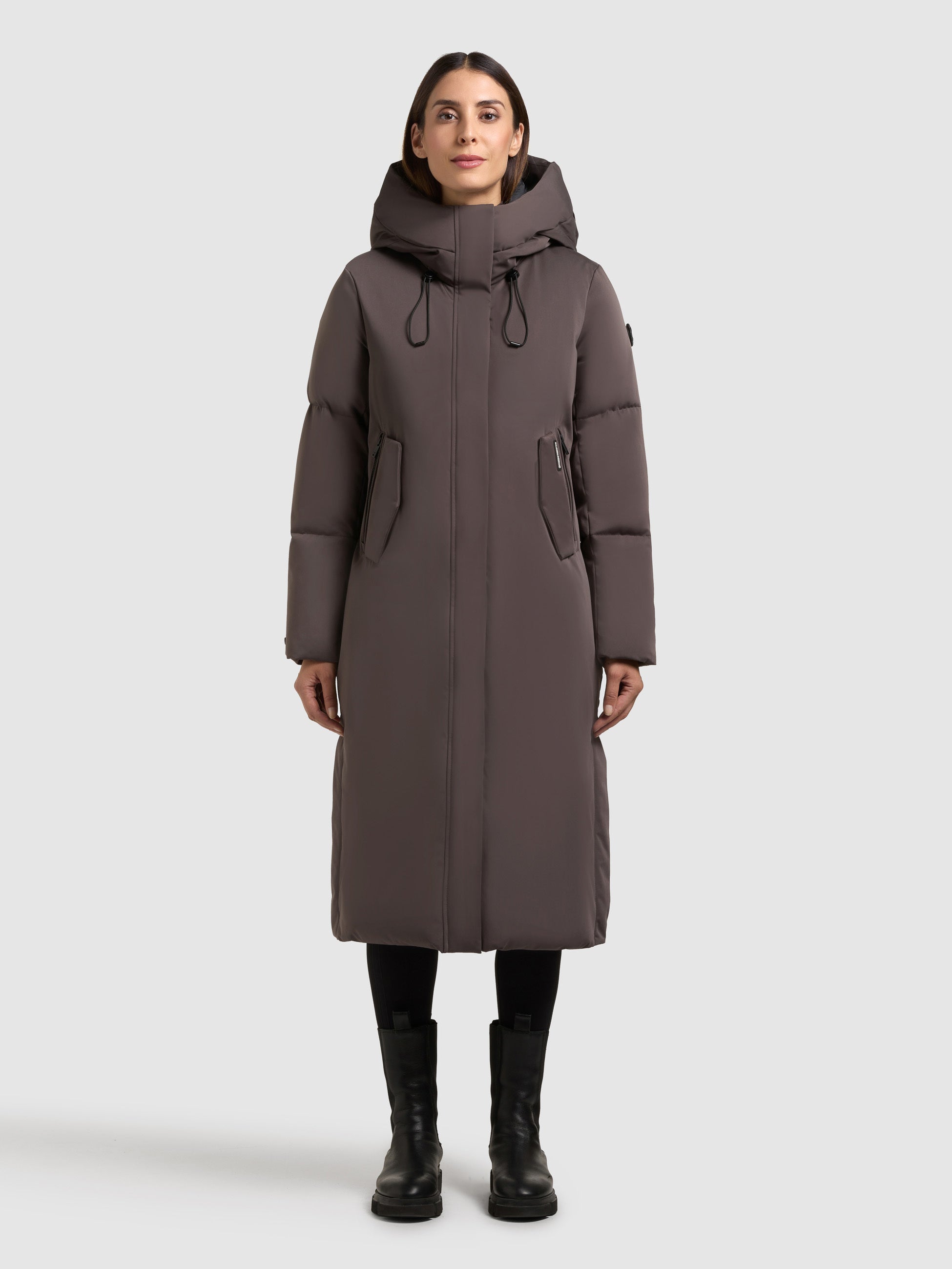 khujo-mantel-luggs-moody-plum-wintermantel-mit-kapuze image 1