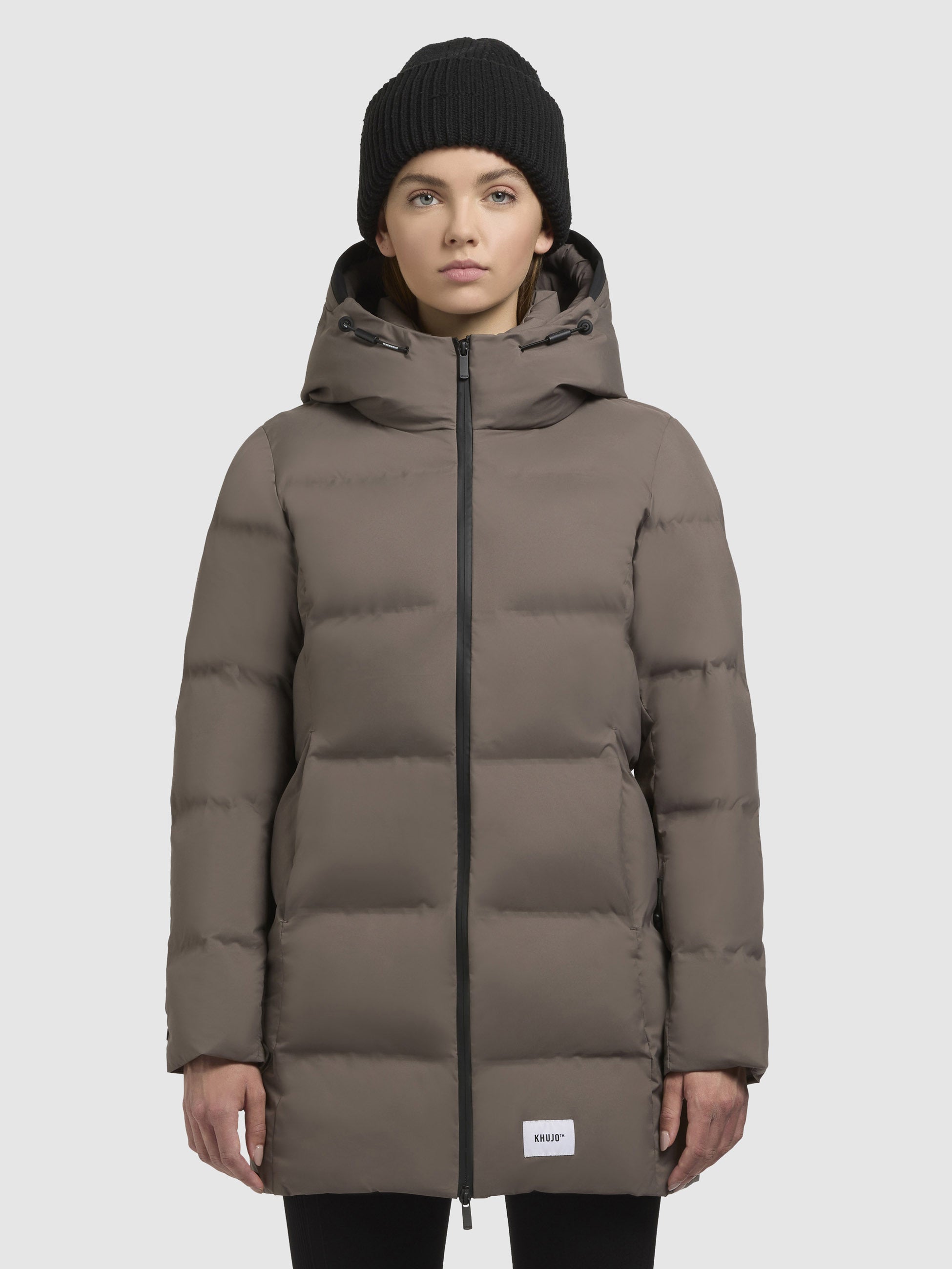 khujo-tanare3-steppjacke-mauve-damen-regular-fit image 4