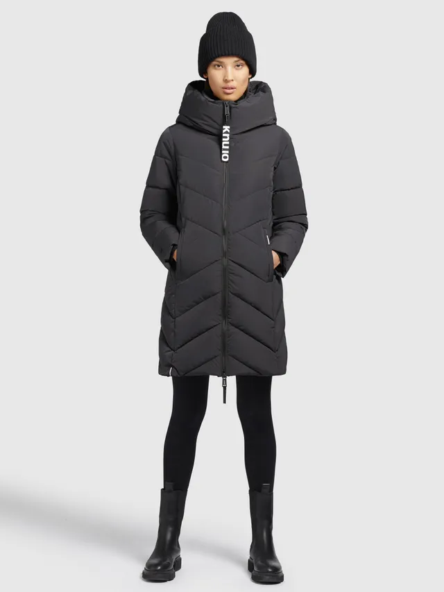 khujo-darka-coat-dark-gray-regular-fit-winter-steppmantel-damen image 1