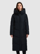 khujo-pulset-matt-damen-wintermantel-port-blue-wattierter-steppcoat image 4