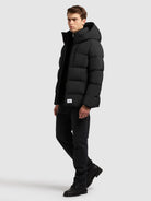 khujo-jacket-silas3-black-wattierte-steppjacke-damen-mit-kapuze image 2