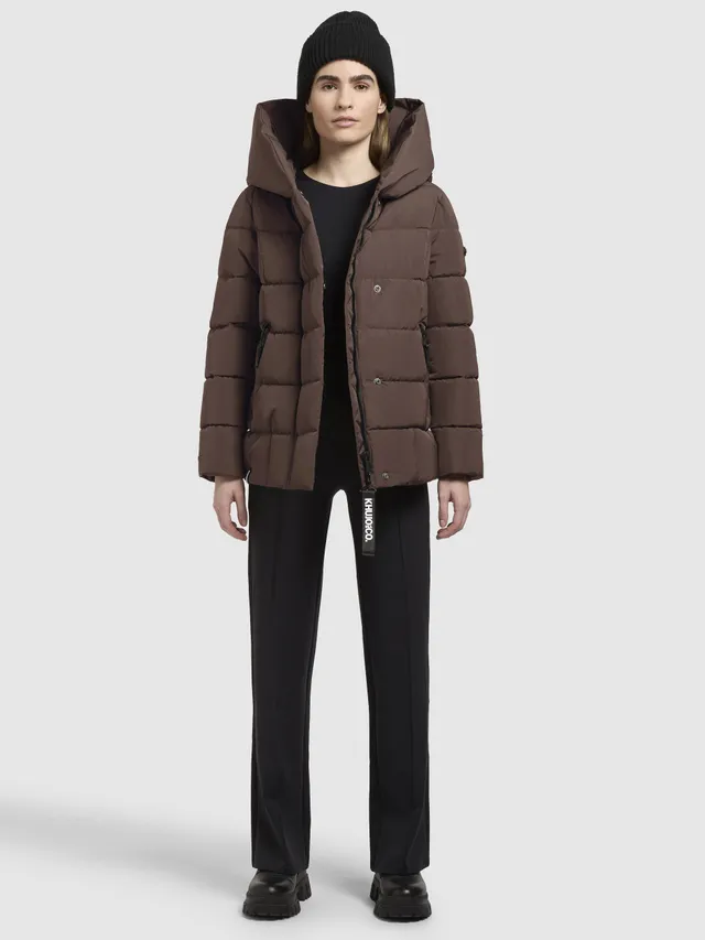 khujo-camea-steppjacke-braun-h-ftlang-regular-fit image 1