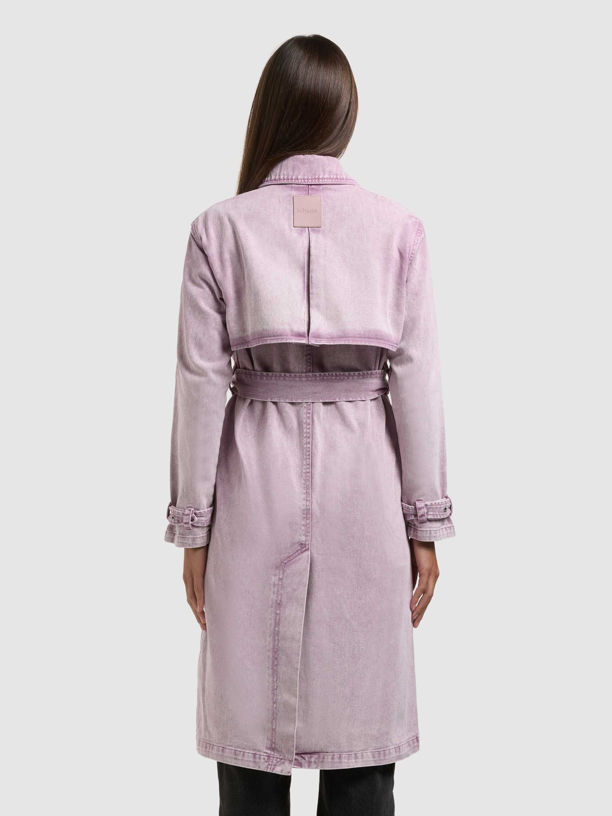 khujo-mantel-hera-violet-jeans-trench-aus-denim-f-r-damen image 3