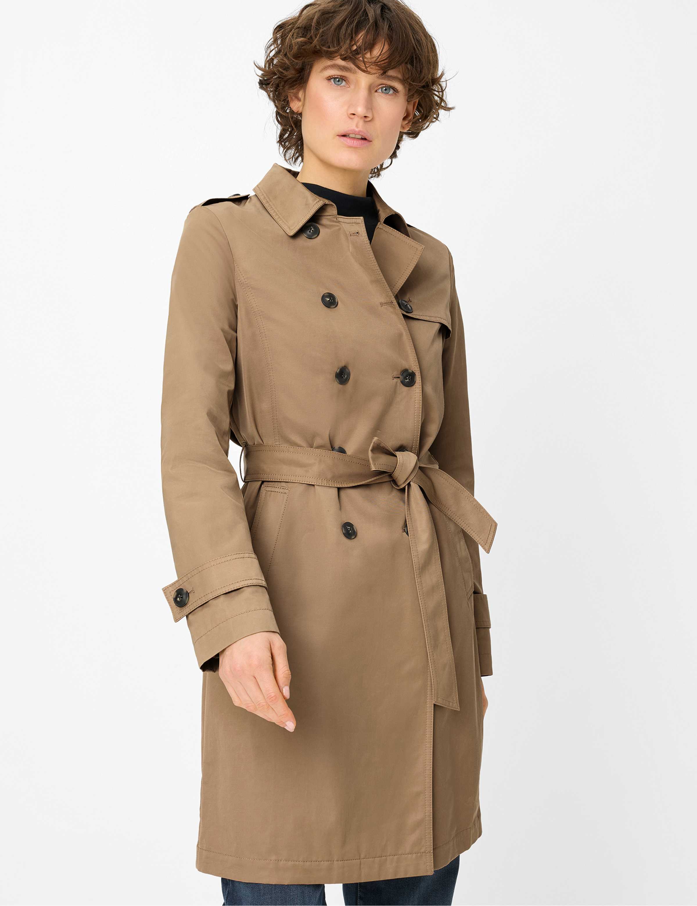 fuchs-schmitt-kurzmantel-london-damen-trenchcoat-doppelreihig-mit-g-rtel image 1