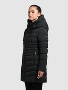 khujo-mantel-lava-black-damen-kurzmantel-slim-fit image 5