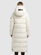 khujo-mantel-dote2-luna-white-wadenlanger-damen-steppmantel-regular-fit image 3
