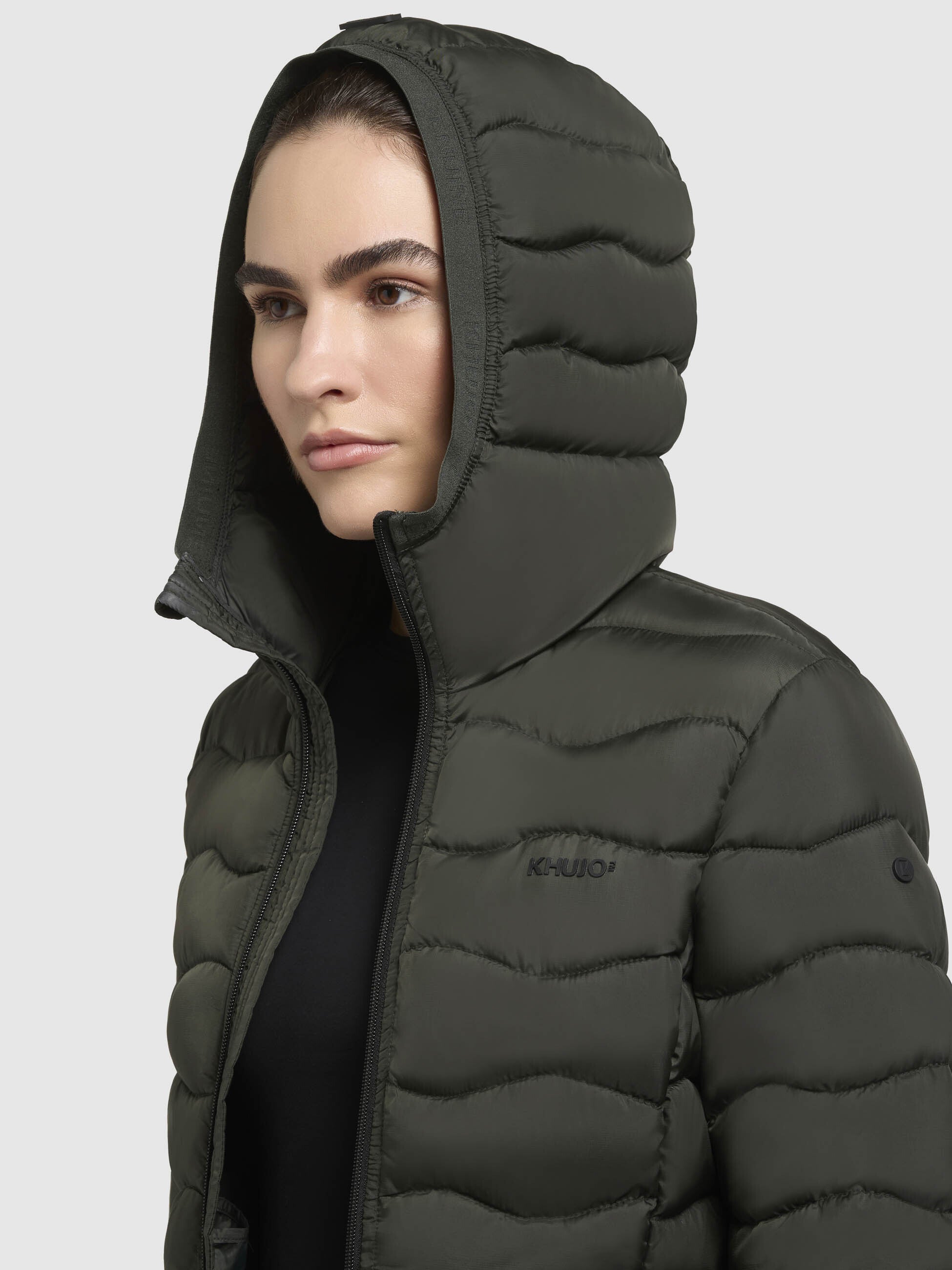 khujo-jacke-nargo-dunkelgr-n-damen-steppjacke-slim-fit-mit-kapuze image 7