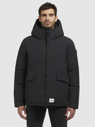 khujo-jacke-gero-winterjacke-dunkelgrau-damen image 4